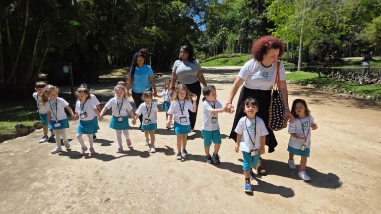 GRUPO 3A NO JARDIM BOTÂNICO 