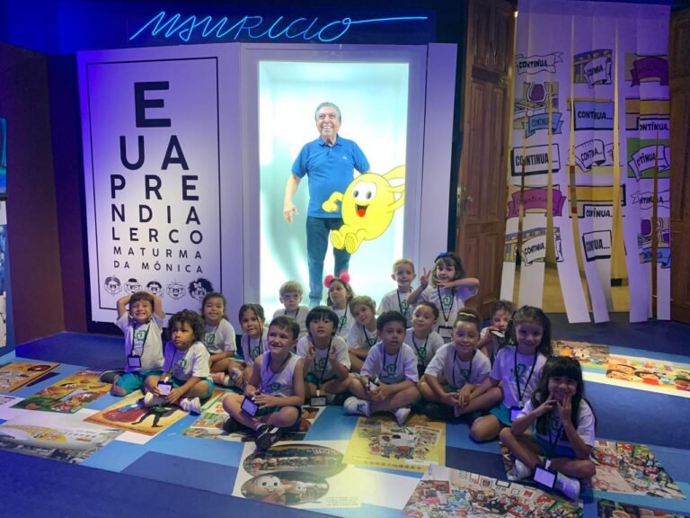 VIVA MAURICIO: GRUPO 5 VISITA MAURICIO DE SOUSA, A EXPERIÊNCIA IMERSIVA 